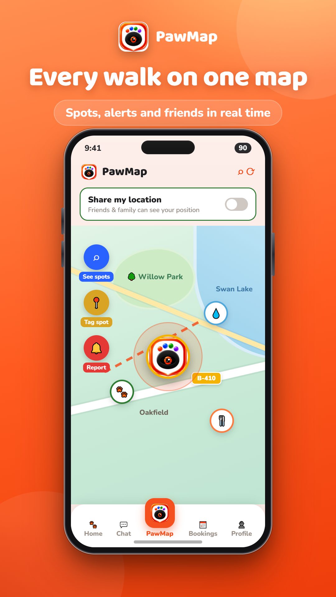 HoPetSit — PawMap