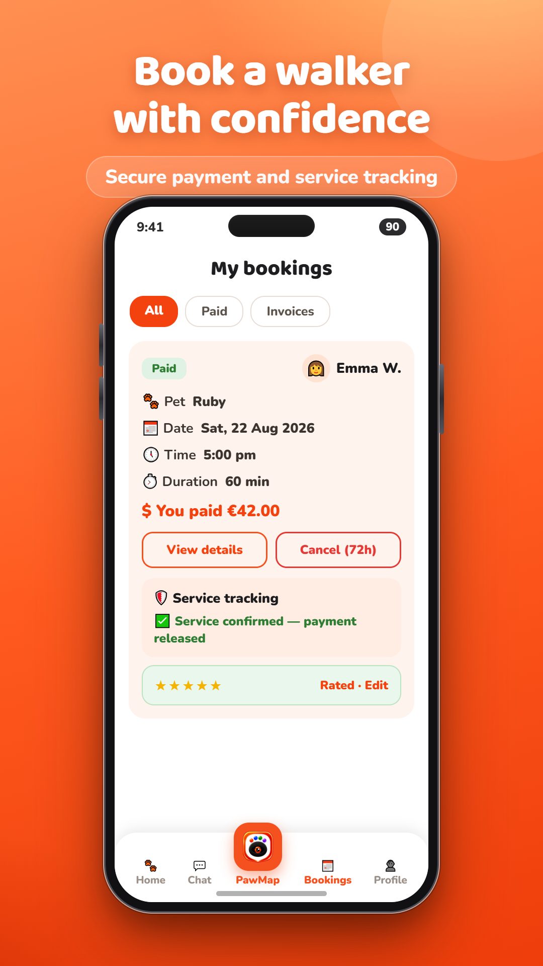HoPetSit — Bookings